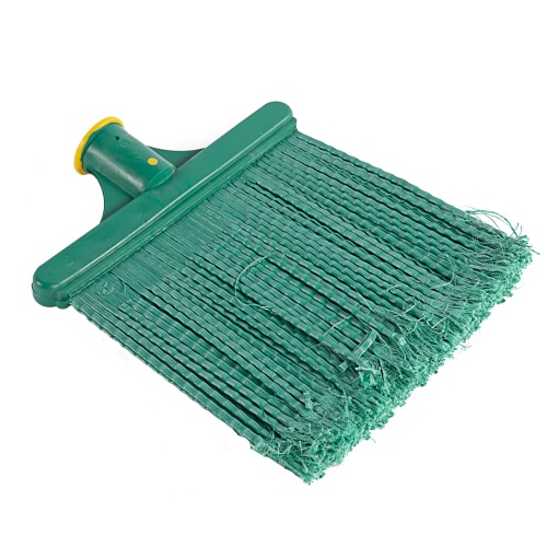 Метла полипропиленовая, 240 х 160 мм, плоская распушенная, без черенка, Сибртех