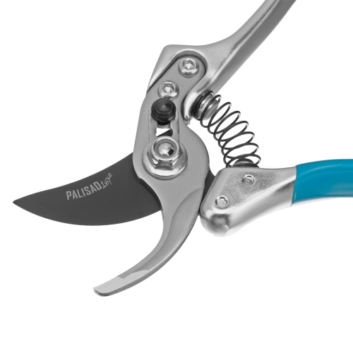Секатор прямого реза, 210 мм, усиленный, нижняя рукоятка в ПВХ - оболочке, Luxe, Palisad фото 5