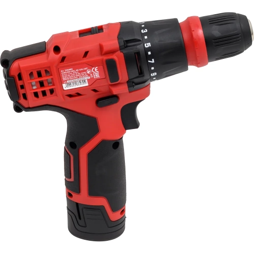 Аккумуляторная дрель-шуруповерт WORTEX BD 1215 LiSET в чем. + 2 угловые насадки 1326469 фото 8