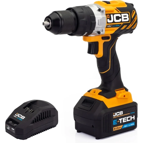 Дрель-шуруповерт JCB аккумуляторная (-18CD-B-E) 18V, max 45Nm в комплекте с зарядным устройством (-18VFC-E) 2.4A и батареей аккум(-20LI-E) 2.0AH JCB-18CD-2XB-E(57236) фото 3 Дрель-шуруповерт JCB аккумуляторная (-18CD-B-E) 18V, max 45Nm в комплекте с зарядным устройством (-18VFC-E) 2.4A и батареей аккум(-20LI-E) 2.0AH JCB-18CD-2XB-E(57236) фото 3