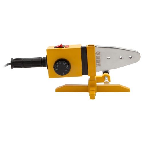 Аппарат для сварки пластиковых труб DWP-1500, 1500 Вт, 260-300 град, комплект насадок, 20-63 мм Denzel фото 3