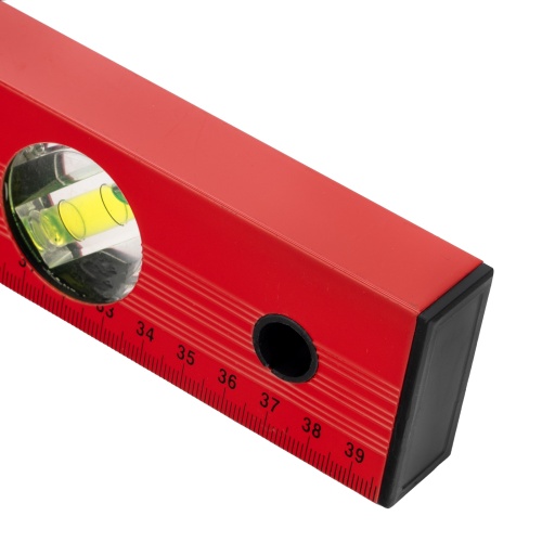 Уровень алюминиевый, 400 мм, 3 глазка, красный, линейка Matrix фото 6 Уровень алюминиевый, 400 мм, 3 глазка, красный, линейка Matrix фото 6