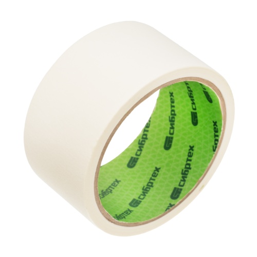 Лента малярная, эконом, 48 мм x 15 м, на бумажной основе Сибртех