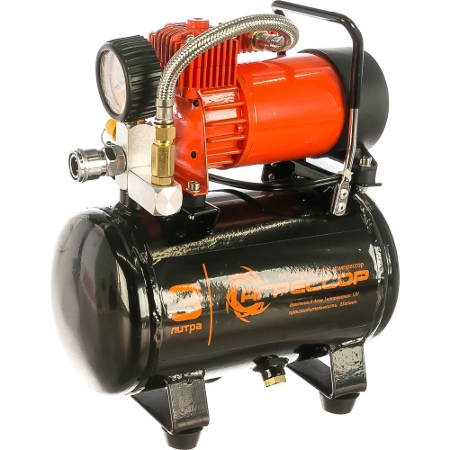 Металлический компрессор 12V Агрессор AGR-3LT фото 3