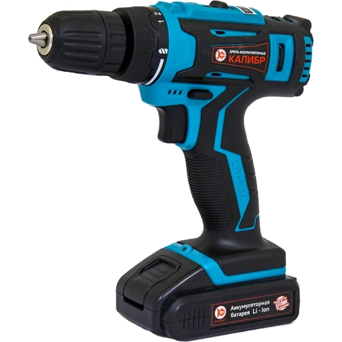 Аккумуляторная дрель-шуруповерт Калибр ДА-14,4-2А+ 00000071065 фото 3
