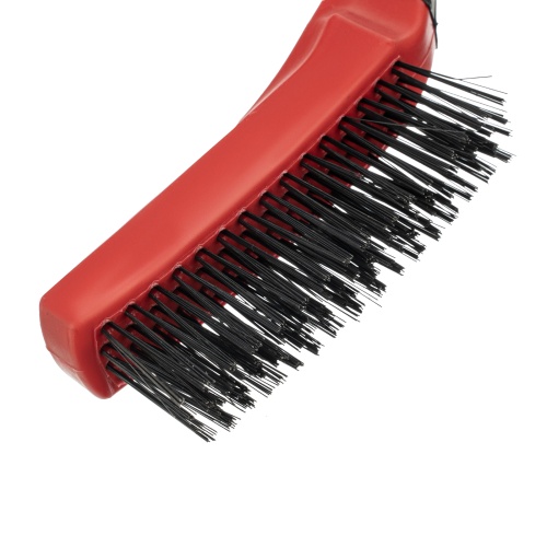 Щетка зачистная четырехрядная, двухкомпонентная рукоятка Matrix фото 4