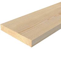 Доска обрезная из хвои естественной влажности 6000х150х25 мм сорт 1 антисептированная ГОСТ