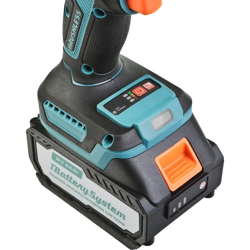 Дрель аккумуляторная ударная Sturm б/щ 18В, 1BatterySystem, 130Нм, 1x4.0Ач, кейс CD1655BLI фото 11