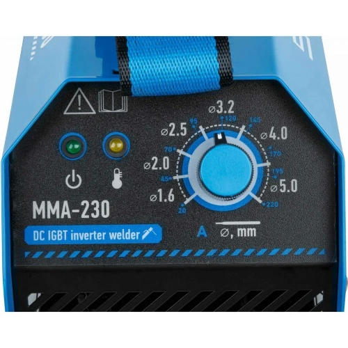 Сварочный инвертор SOLARIS MMA-230 фото 11