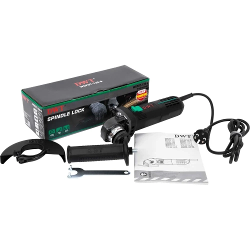 Угловая шлифовальная машина DWT WSP07-125 Q фото 6