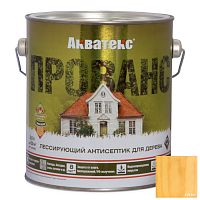 Антисептик лессирующий для дерева Акватекс Прованс Сосна 2,5 л