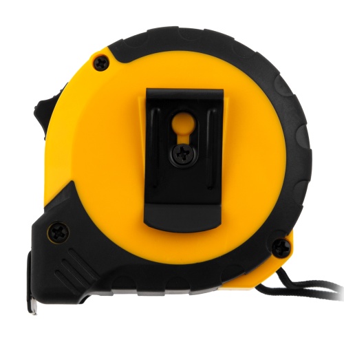 Рулетка 5м х 25мм, двухкомп. корпус, кнопка-пауза Denzel фото 3