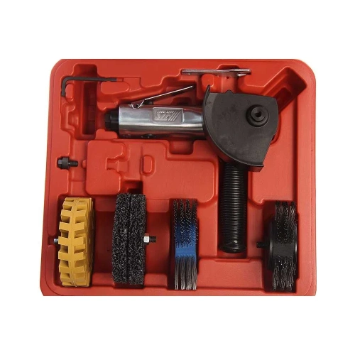 Пневматическая шлифовальная угловая машинка JTC 3600 об/мин, 90 PSI, в комплекте с зачистными дисками JTC-5642K фото 3 Пневматическая шлифовальная угловая машинка JTC 3600 об/мин, 90 PSI, в комплекте с зачистными дисками JTC-5642K фото 3