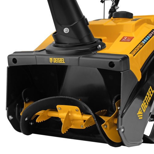 Бензиновая снегоуборочная машина SB 460 Sled, 99cc, лыжи ручной старт Denzel фото 13