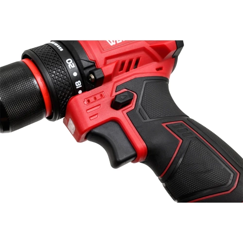 Аккумуляторная бесщеточная дрель-шуруповерт WORTEX LX BD 1220 DLi 12В, 30 Нм, 2*1.5 Ач, патрон 10 мм, 1333699 фото 6 Аккумуляторная бесщеточная дрель-шуруповерт WORTEX LX BD 1220 DLi 12В, 30 Нм, 2*1.5 Ач, патрон 10 мм, 1333699 фото 6