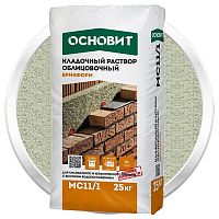 Раствор кладочный Основит Брикформ МС11/1 пепельный 25 кг