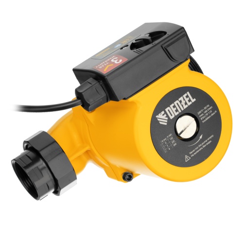 Циркуляционный насос CP32-8, напор 8 м, 160 л/мин, 1 м кабель, монт. длина 180 мм Denzel фото 2