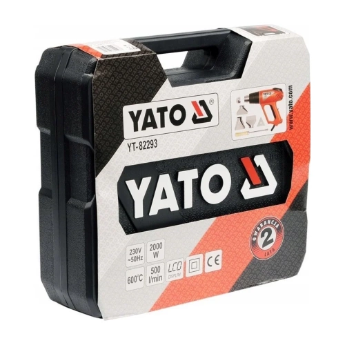 Фен технический YATO 2000Вт 600C YT-82293 370282293 092 1 фото 5