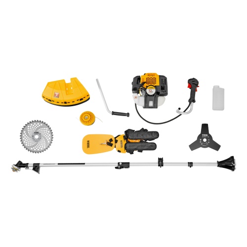 Триммер бензиновый DGT 520S, 52 см3, 3 л. с, разъемная штанга, состоит из 2 частей Denzel фото 3