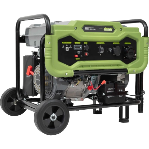 Многотопливный генератор Grizzly GEGG-6500GA фото 5