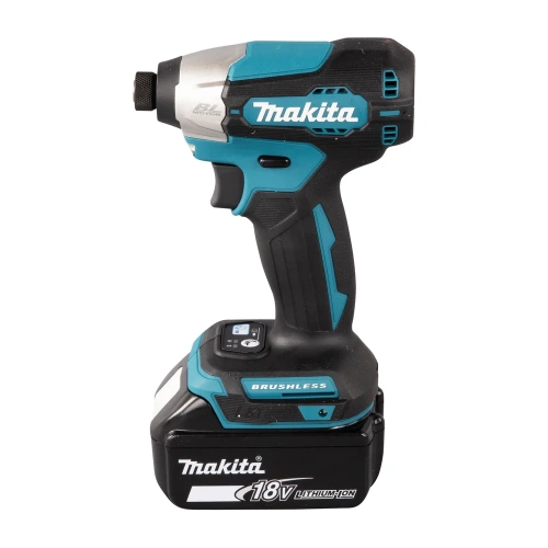 Аккумуляторный ударный шуруповерт Makita 18В, BL, XPT, Li-ion, 140 Нм, 2 скорости DTD157RTJ фото 3 Аккумуляторный ударный шуруповерт Makita 18В, BL, XPT, Li-ion, 140 Нм, 2 скорости DTD157RTJ фото 3