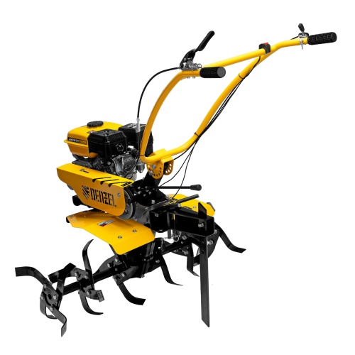 Мотоблок DPT-170SB, 7 л.с., ремен.сцеп, фрез 3х4, ШОМ, без колес, передачи 2В/1Н Denzel фото 2