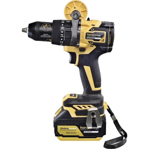 Аккумуляторный шуруповерт Hanskonner 1BatterySystem HCD18165BLI фото 8