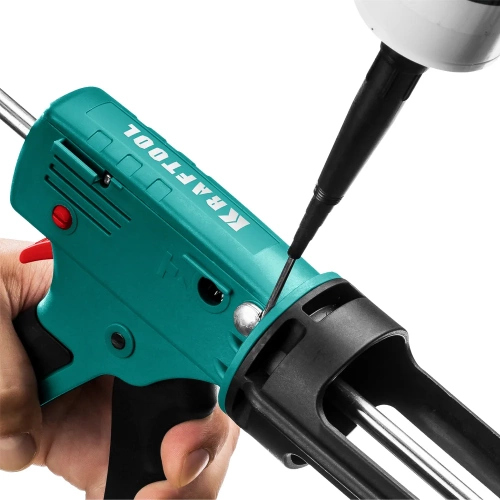 Скелетный пистолет для герметика KRAFTOOL Grand 2-in-1 310 мл 06674 фото 11 Скелетный пистолет для герметика KRAFTOOL Grand 2-in-1 310 мл 06674 фото 11