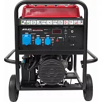 Бензиновый генератор ATLET (10кВт, электростартер, медная обмотка, колеса и ручки) SC13000-I