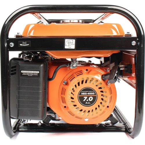 Генератор бензиновый Gramex HEG-4000 / бензогенератор 3.3кВт/ электростанция 230В/ электрогенератор 7.0 л.с. 020362 фото 9