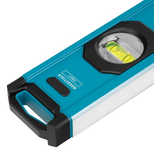 Уровень алюминиевый, магнит., фрезерованный, 3 глазка, 0,5 мм/м, 600 мм Gross фото 5