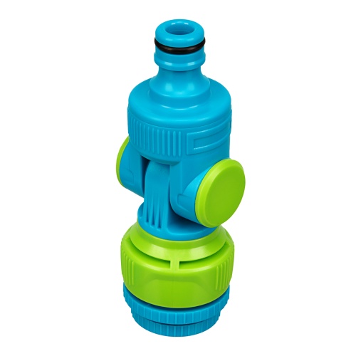 Адаптер штуцерный, шарнирный, с переключателем, 1/2-1'', Palisad Luxe фото 4