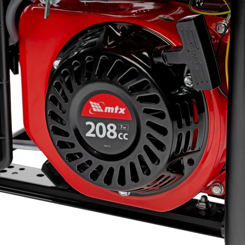 Генератор бензиновый RS-4000, 3,3 кВт, 230В, ручной стартер MTX фото 17