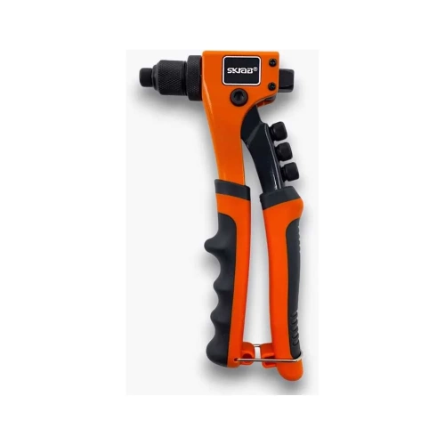 Заклепочник ручной SKRAB 210мм 2.4-4.8мм AL/SS ЭРГО TPR 26213 фото 3 Заклепочник ручной SKRAB 210мм 2.4-4.8мм AL/SS ЭРГО TPR 26213 фото 3