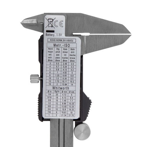 Штангенциркуль, 150 мм, электронный Matrix фото 5 Штангенциркуль, 150 мм, электронный Matrix фото 5
