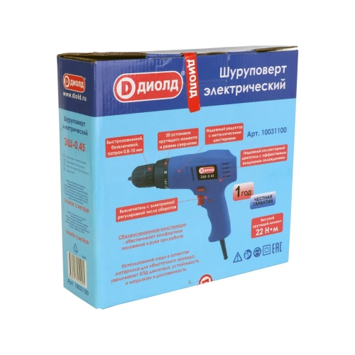 Электрический шуруповерт ДИОЛД ЭШ-0.45 10031100 фото 7 Электрический шуруповерт ДИОЛД ЭШ-0.45 10031100 фото 7