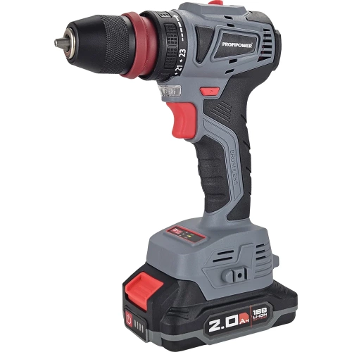 Аккумуляторный бесщеточный шуруповерт Profipower MKBL-18BM Li-ion-2шт, 18В, 2.0Ач, съемный патрон, З/У, 0.8-10 мм, кейс T0057 фото 10 Аккумуляторный бесщеточный шуруповерт Profipower MKBL-18BM Li-ion-2шт, 18В, 2.0Ач, съемный патрон, З/У, 0.8-10 мм, кейс T0057 фото 10