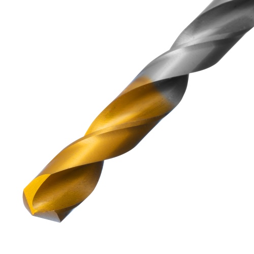 Сверло спиральное по металлу 8,5 x 117 мм, Р6М5, Golden Tip  Denzel фото 3