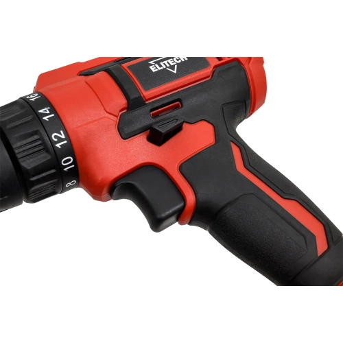 Дрель-шуруповерт аккумуляторная Elitech ДА 202СЛ (20В, 2х2Ач, 30Нм) ДМ 205776 фото 6 Дрель-шуруповерт аккумуляторная Elitech ДА 202СЛ (20В, 2х2Ач, 30Нм) ДМ 205776 фото 6