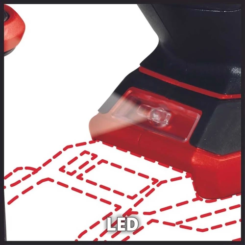 Перфоратор аккумуляторный Einhell PXC TE-HD 18/20 Li,1x18В,3 режима,1.8Дж,20мм,кейс,без АКК и ЗУ 4514260 фото 5