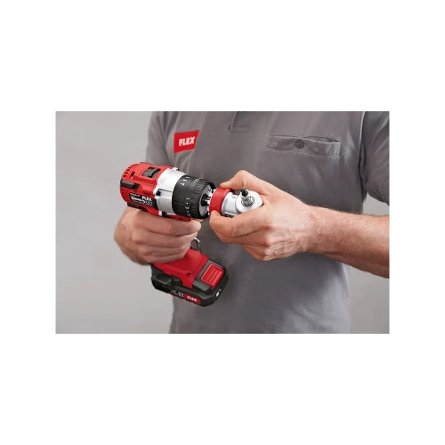 Двухскоростной аккумуляторный ударный дрель-шуруповерт FLEX PD 2G 18.0-EC C 491233 фото 8