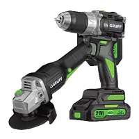Набор 2 в 1 Шуруповерт + УШМ GRUFF GF 21-125