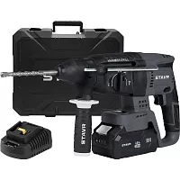 Перфоратор Ставр 18VUNI-M, SDS-PLUS, 26 мм (1х4.0 Ач, быстрое ЗУ, кейс) STAVR SBH 18BL-26-1K 9020300061