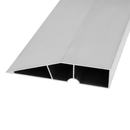 Правило алюминиевое "Трапеция", 2 ребра жесткости, L-1, 0 м Сибртех фото 6