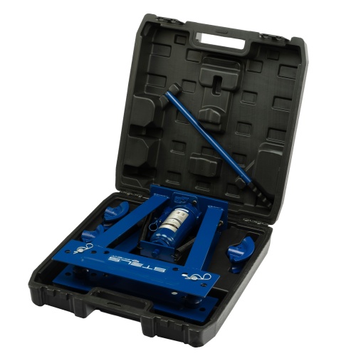 Трубогиб гидравлический, 8 т, в комплекте с башмаками 1/2-1, пластиковый кейс, Stels фото 9