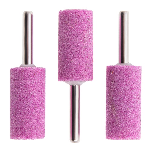 Шарошка абразивная, цилиндр удлиненный, 19 x 38 x 6 мм, F46, 3 шт Matrix фото 5