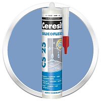 Затирка-герметик силиконовая Ceresit CS 25 голубая 0,28 л