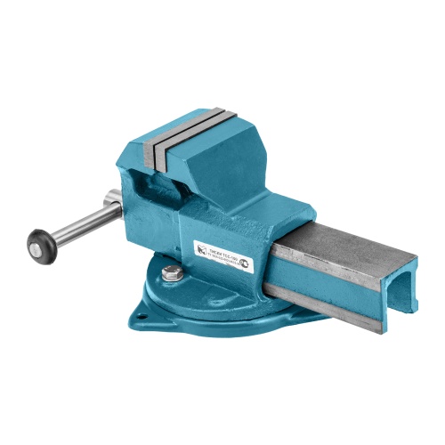 Тиски слесарные, 100 мм, поворотные (Глазов) фото 2