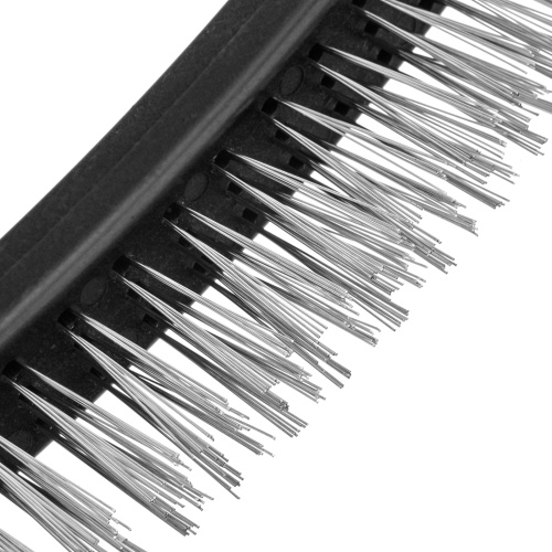 Щетка трехрядная металлическая с пластмассовой ручкой Sparta фото 5