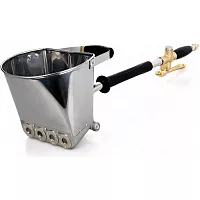 Пневматический хоппер-ковш для нанесения штукатурки AktiSpray AvS-3.5